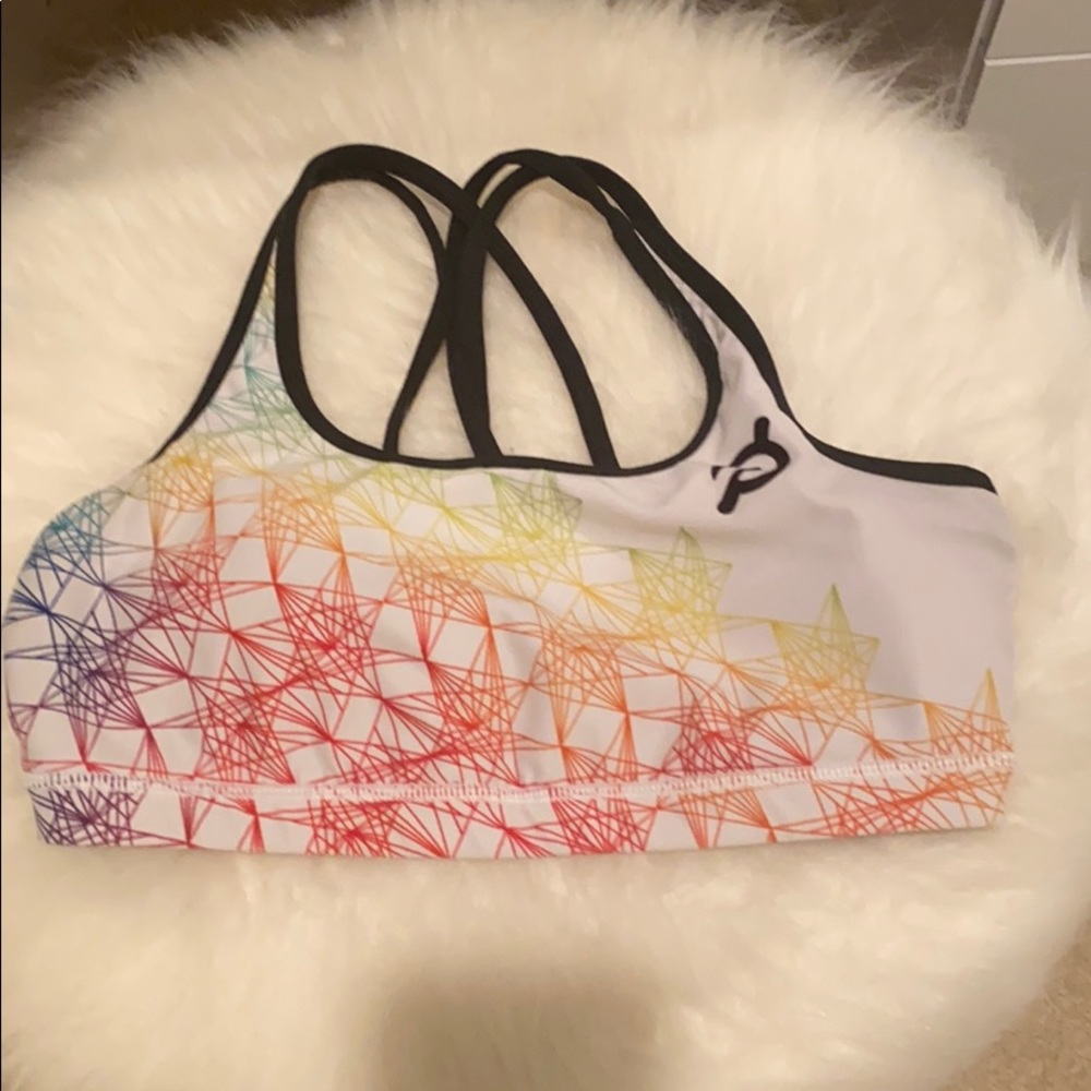 Peloton Pride sports bra